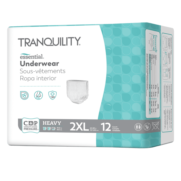 2XL (62" to 80") | Pack of 12