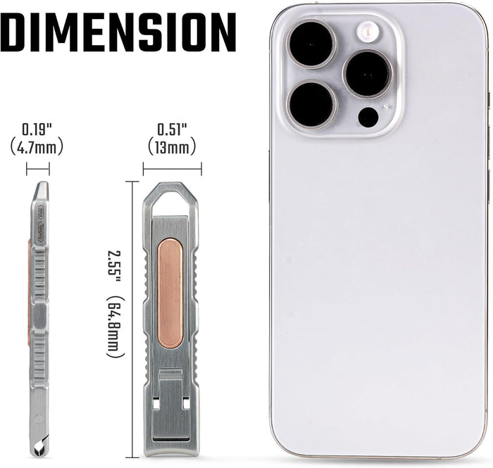 Trim Fingernail Clippers With Keychain