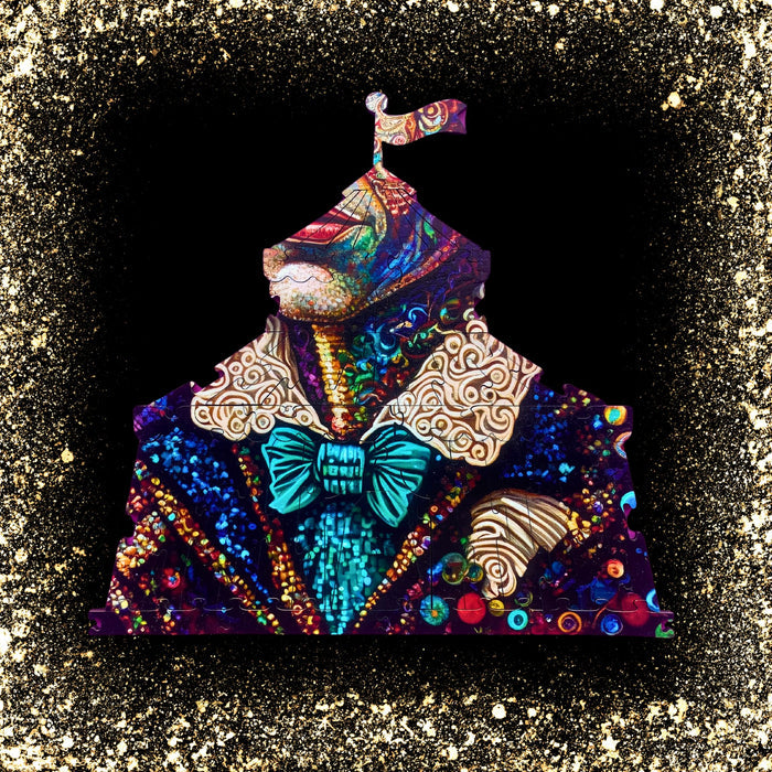 Twigg Puzzle Wooden Jigsaw Puzzle 282 Pieces - Mad Hatter