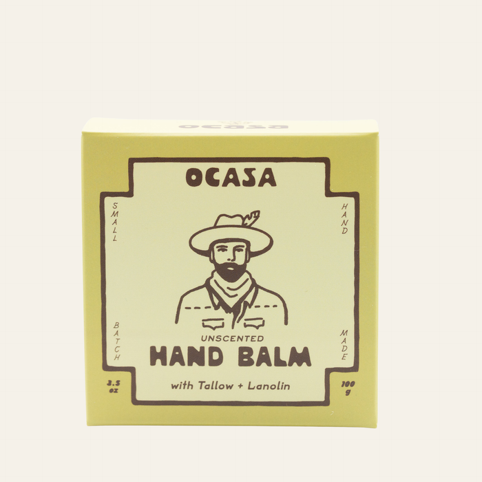 unscented tallow + lanolin hand balm