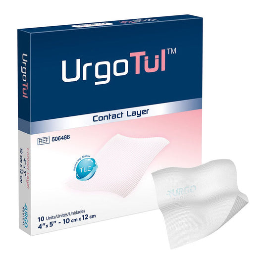 UrgoTul Impregnated Contact Layer Dressing, Sterile — 4" x 5"