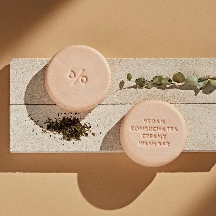 Vegan Kombucha Tea Creamy Wash Bar - Korean-Skincare