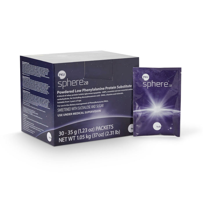 Vitaflo PKU Sphere 20 Oral Supplement Powder, Vanilla, 35 Gram Packet - 812539021124-Single - LL Medico