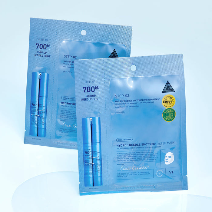 [VT Cosmetics] Hydrop Reedle Shot 700hL 2Step Mask