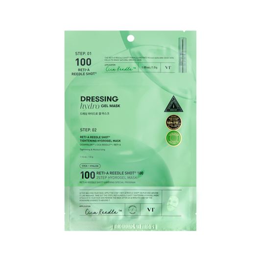 [VT Cosmetics] Reti-A Reedle Shot 100 2Step Hydrogel Mask