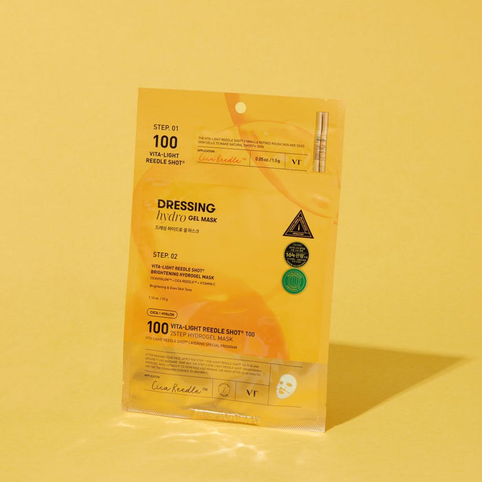 [VT Cosmetics] Vita-Light Reedle Shot 100 2Step Hydrogel Mask