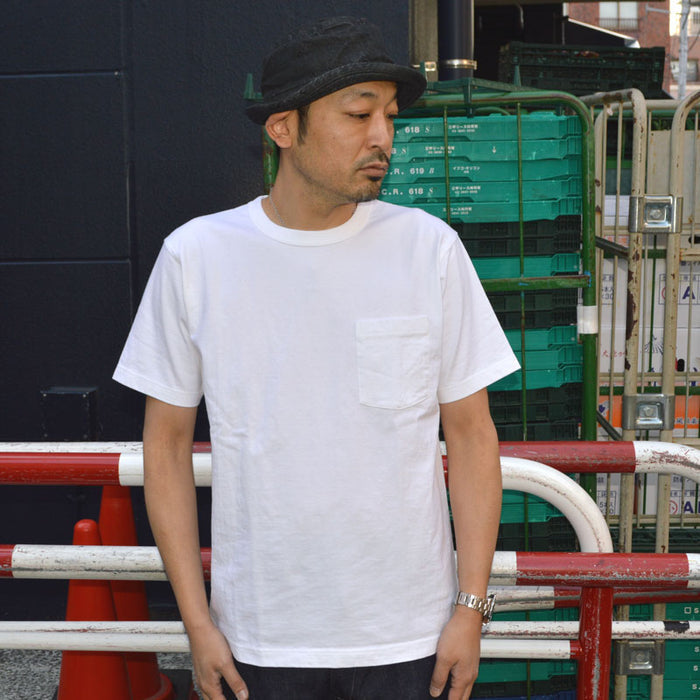 WHITESVILLE "WV78932" CREWNECK S/S POCKET Tee