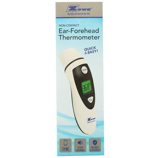 Zewa Non-Contact Infrared Skin Surface Thermometer, with Charging Cradle - 302-11115-Single - LL Medico